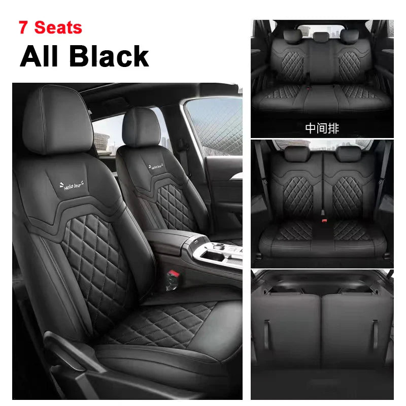 Leather Seat Covers for Jetour X90 Plus