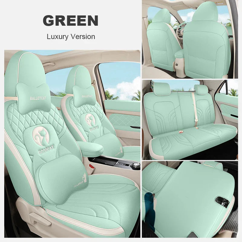 Leather Seat Covers for GWM Ora 03
