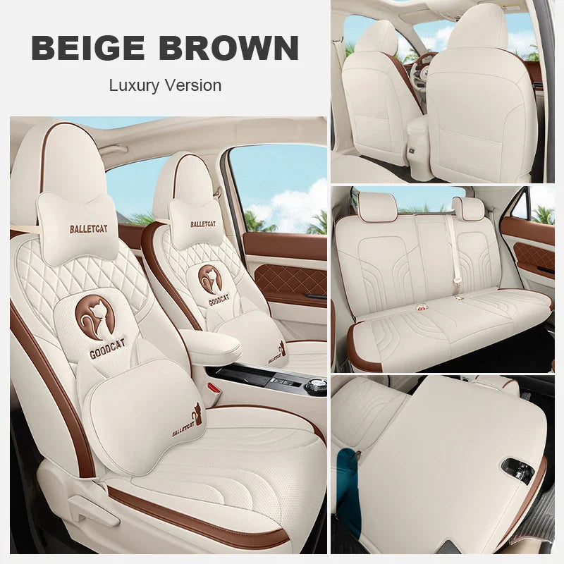 Leather Seat Covers for GWM Ora 03