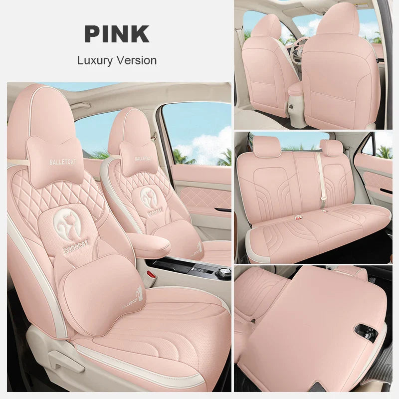 Leather Seat Covers for GWM Ora 03