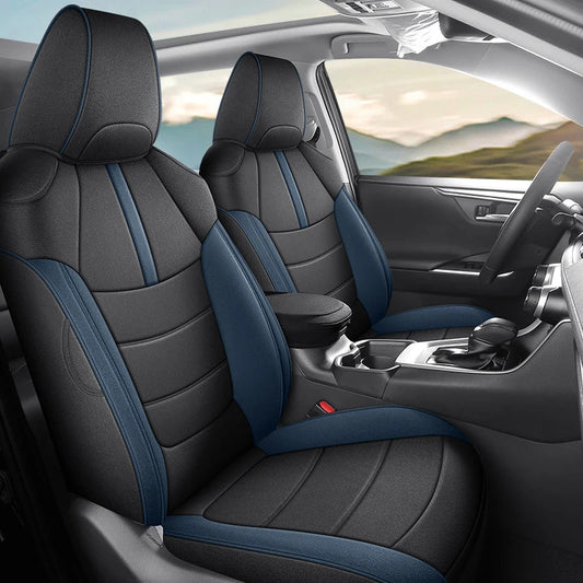 Flax Linen Breathable Seat Covers for Toyota RAV4 (2013–2019)