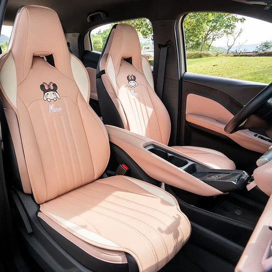 Half-Cover Leather Seat Cushion Pads for BYD Seagull