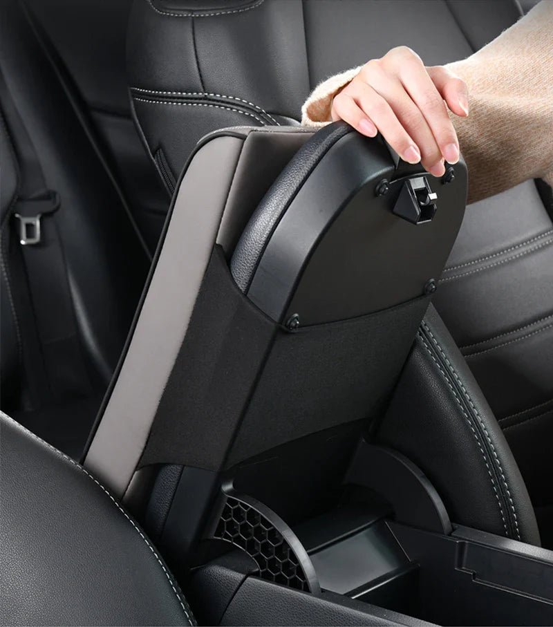 Universal Car Armrest Box Cushion (Memory Foam – Height Increase)
