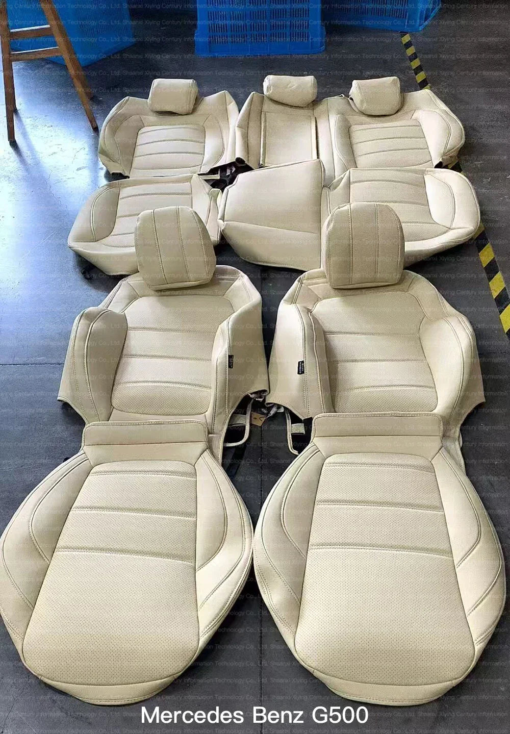 Leather Seat Covers for Mercedes-Benz C-Class W204