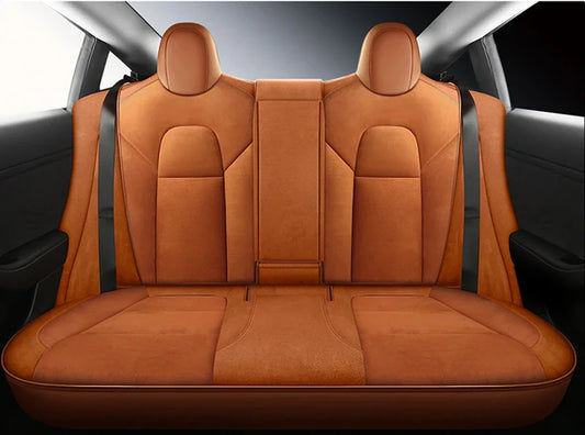Suede Seat Covers for Tesla Model Y