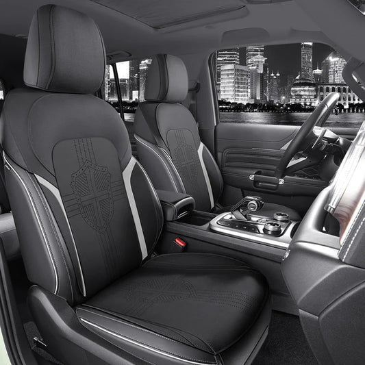 Half‑Cover Suede Car Seat Cushion Pads for Mercedes‑Benz GLC