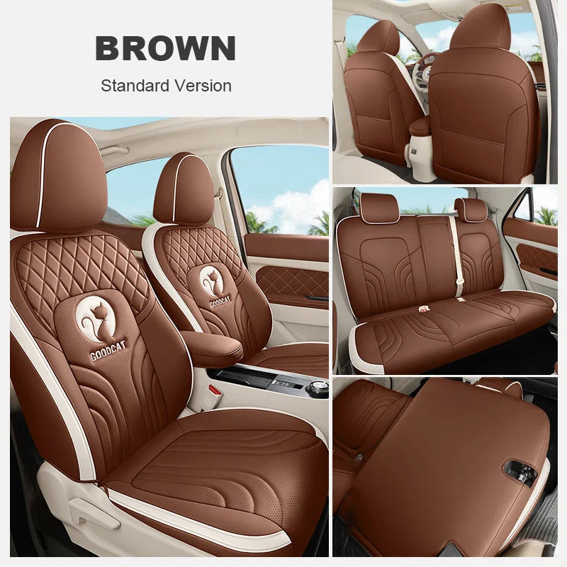 Leather Seat Covers for GWM Ora 03