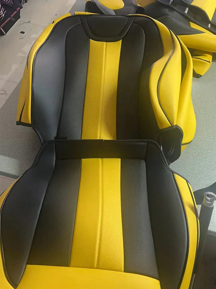 Artificial Nappa Leather Camaro Seat Covers for 2010–2024