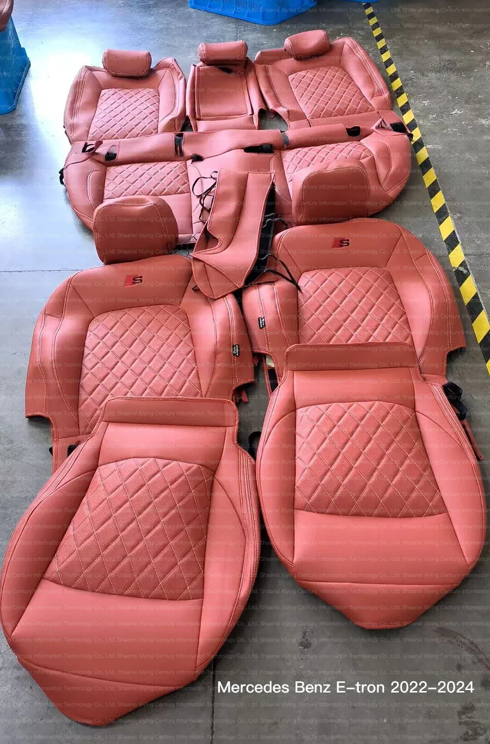 Leather Seat Covers for Mercedes-Benz C-Class W204