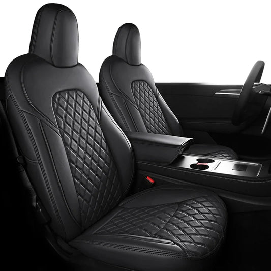 Leather Seat Covers for Tesla Model Y
