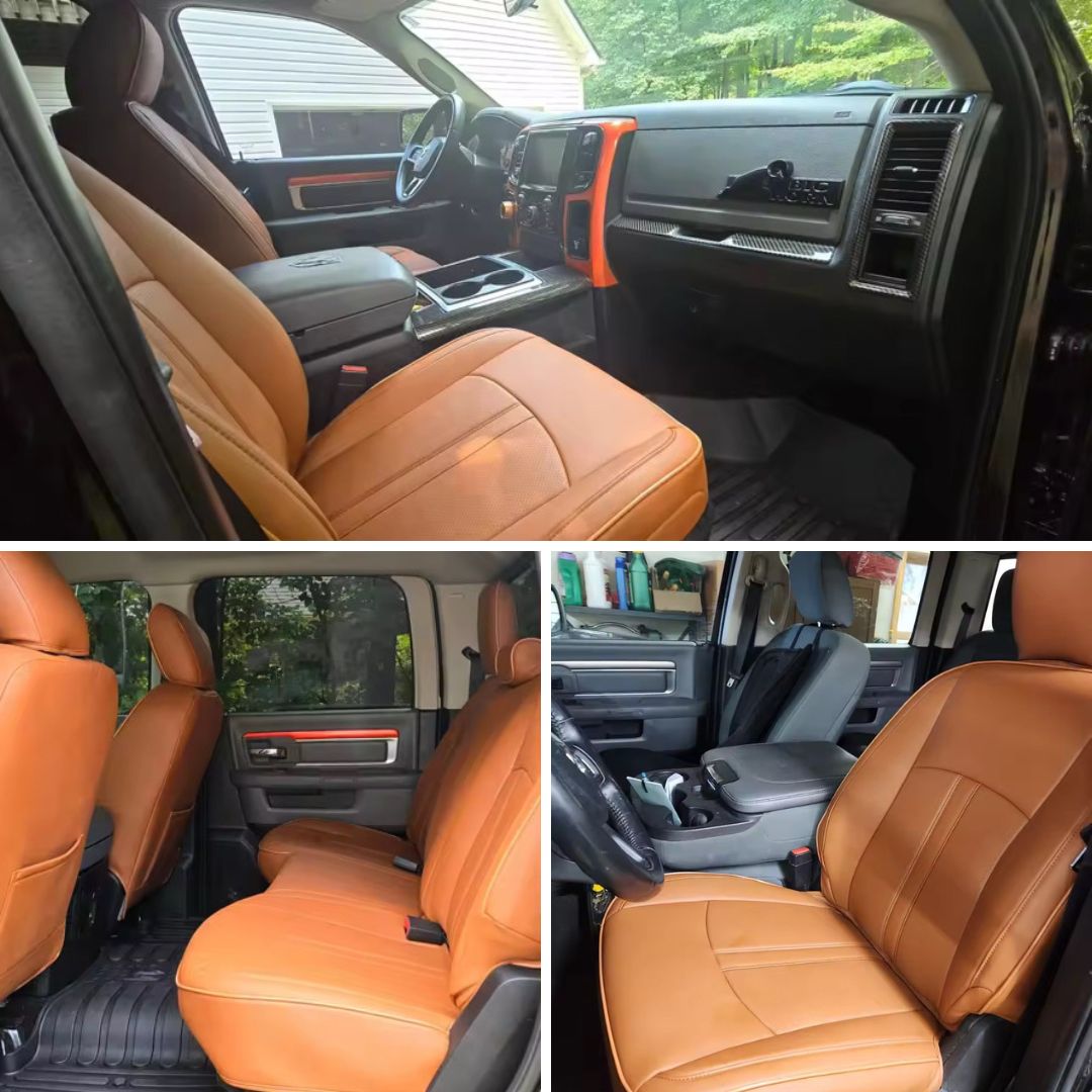 Leather Seat Covers for Dodge RAM (2009–2025)