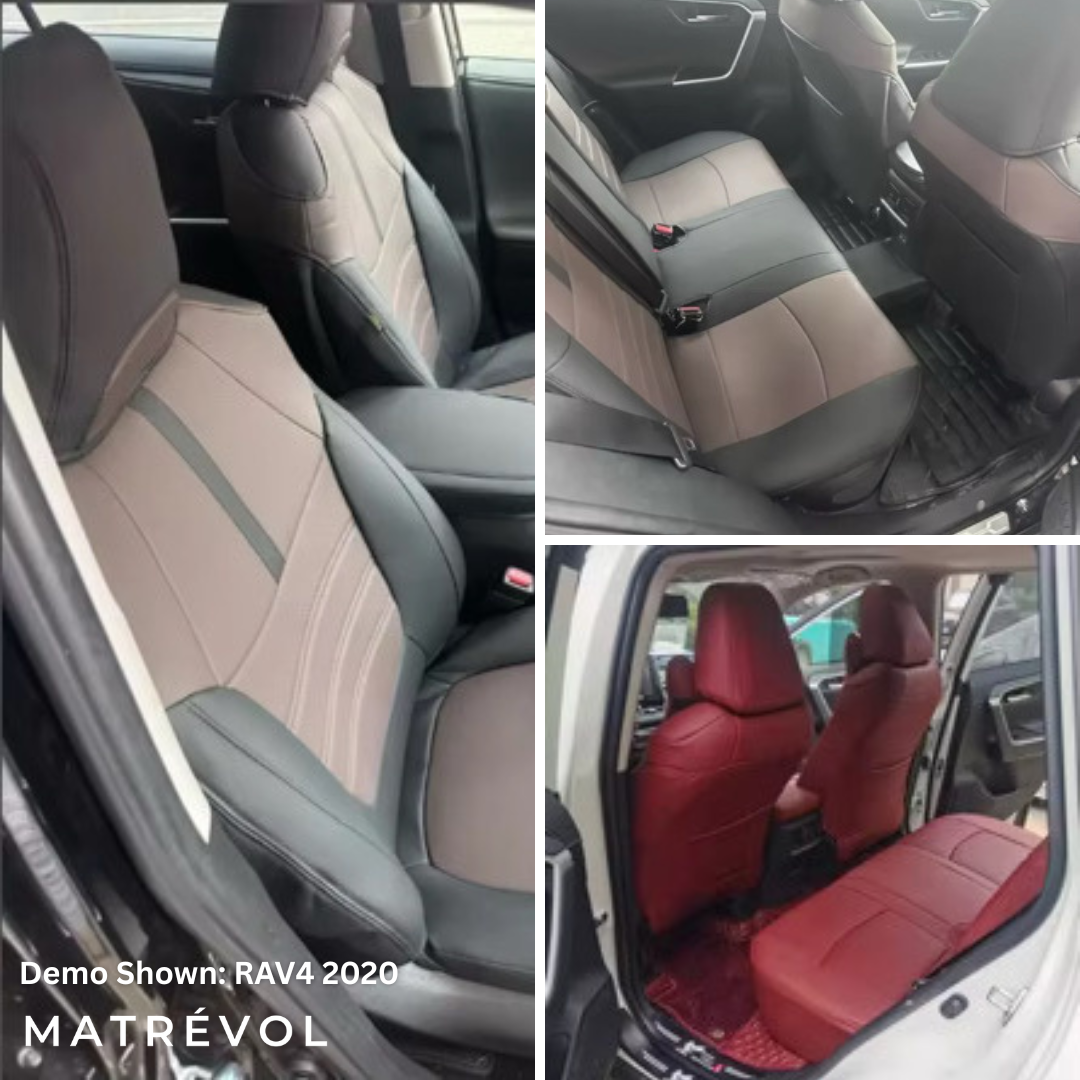 Leather Seat Covers for Toyota RAV4 (2020–2025)