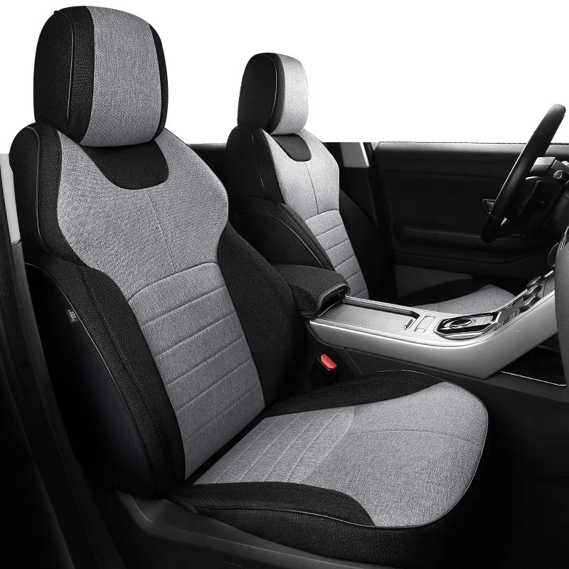 Flax Linen Seat Covers for Range Rover 2000