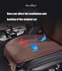 Half-Cover Suede Car Seat Cushion Pad for BMW 5 Series