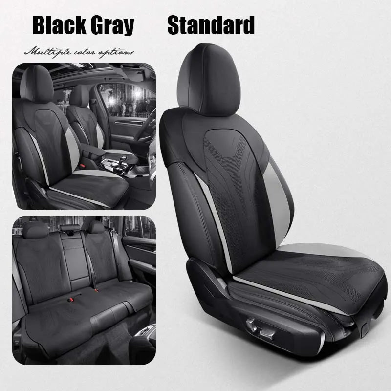 Half-Cover Suede Seat Cushion Pads for BMW X3