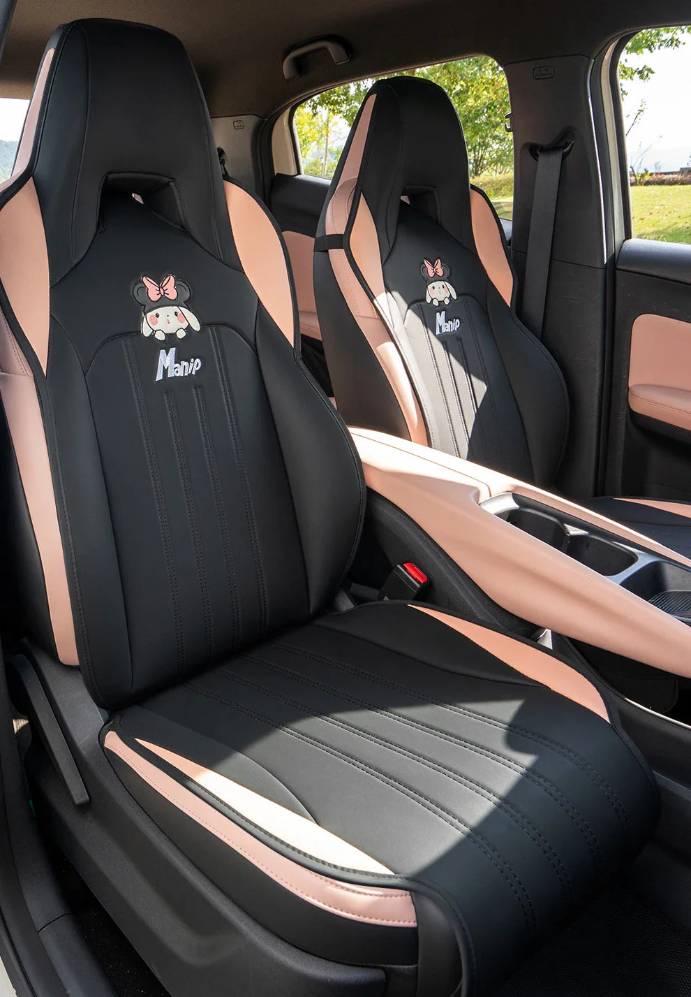 Half-Cover Leather Seat Cushion Pads for BYD Seagull