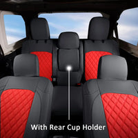 Leather Seat Covers for Jeep Wrangler (2018–2024)