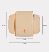 Universal Nappa Leather Car Armrest Cover with Memory Foam and Side Storage