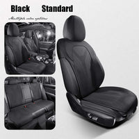 Half-Cover Suede Car Seat Cushion Pad for BMW 5 Series