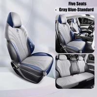 Half-Cover Suede Leather Seat Cushion Pads for BYD Atto 3 / Yuan Plus