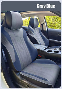 Half-Cover Suede Saddle Seat Cushion Pads for Changan UNI-K (2020-2023)
