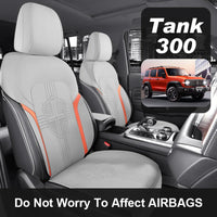Half‑Cover Suede Car Seat Cushion Pads for Tank 300
