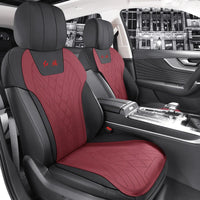 Half Cover Suede Car Seat Cushion Pads for Hongqi HS5