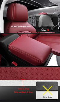 Leather Seat Covers for Audi Q7