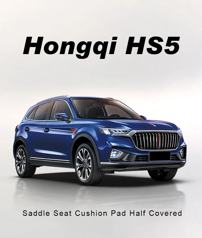 Half Cover Suede Car Seat Cushion Pads for Hongqi HS5