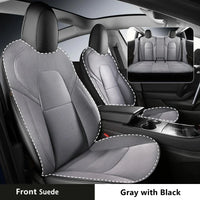 Suede Seat Covers for Tesla Model Y