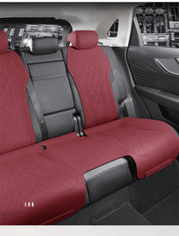 Half Cover Suede Car Seat Cushion Pads for Hongqi HS5