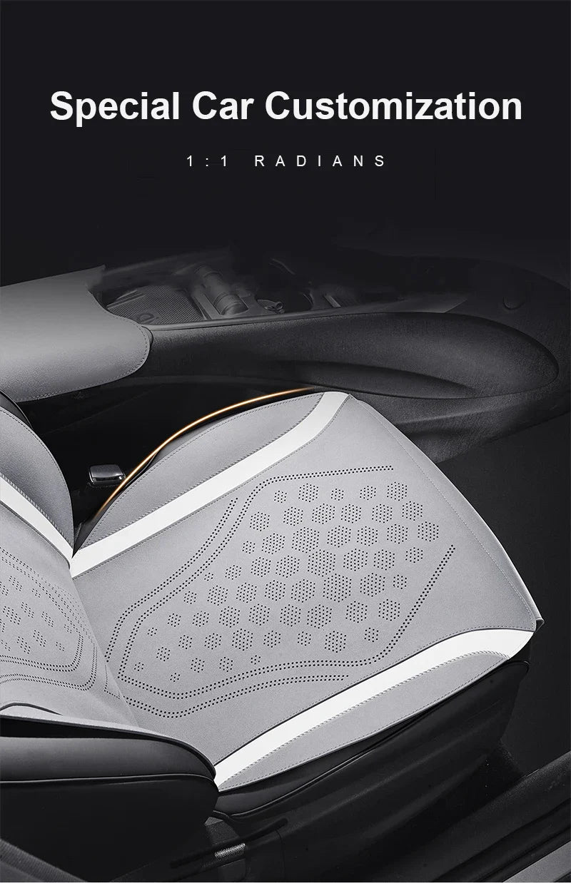 Half-Cover Suede Seat Cushion Pads for BYD Dolphin