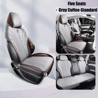 Half-Cover Suede Leather Seat Cushion Pads for BYD Atto 3 / Yuan Plus
