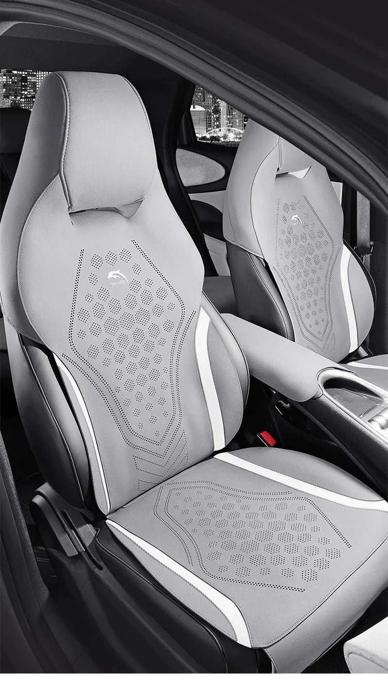 Half-Cover Suede Seat Cushion Pads for BYD Dolphin