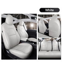 Leather Seat Covers for Tesla Model Y