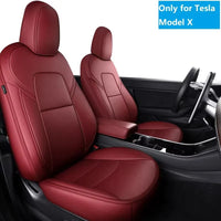 Leather Seat Covers for Tesla Model X – 7-Seater