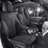 Half-Cover Suede Car Seat Cushion Pad for BMW 5 Series
