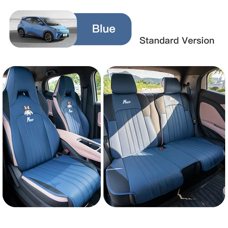Half-Cover Leather Seat Cushion Pads for BYD Seagull