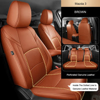 Leather Seat Covers for Mazda 3