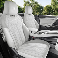 Half-Cover Suede Leather Seat Cushion Pads for BYD Yuan UP