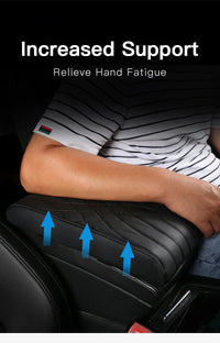 Universal Car Central Armrest Cushion (Memory Foam, Universal Fit)