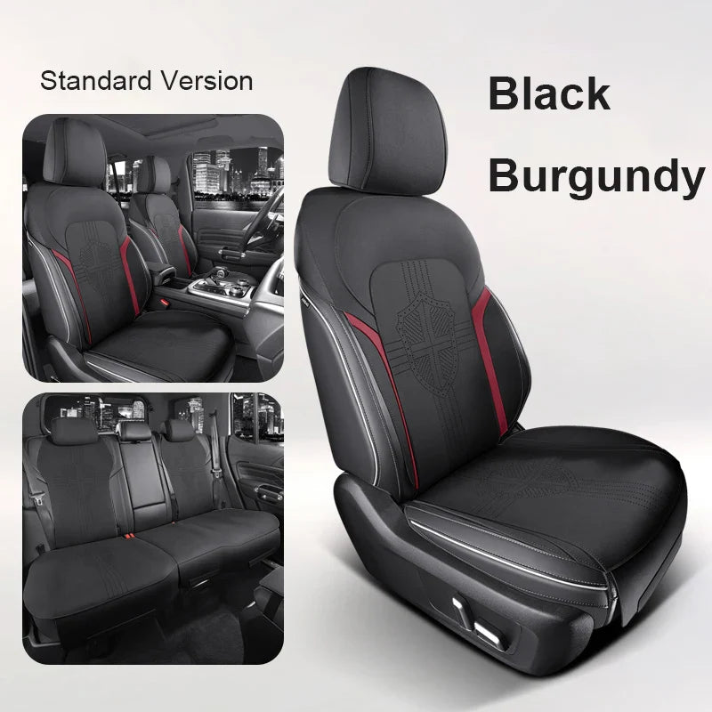 Half‑Cover Suede Car Seat Cushion Pads for Tank 300