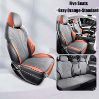 Half-Cover Suede Leather Seat Cushion Pads for BYD Atto 3 / Yuan Plus