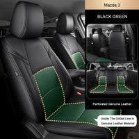 Leather Seat Covers for Mazda 3