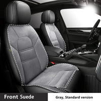 Suede Leather Seat Covers for Audi Q7 (7‑Seater)