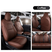 Leather Seat Covers for Tesla Model Y