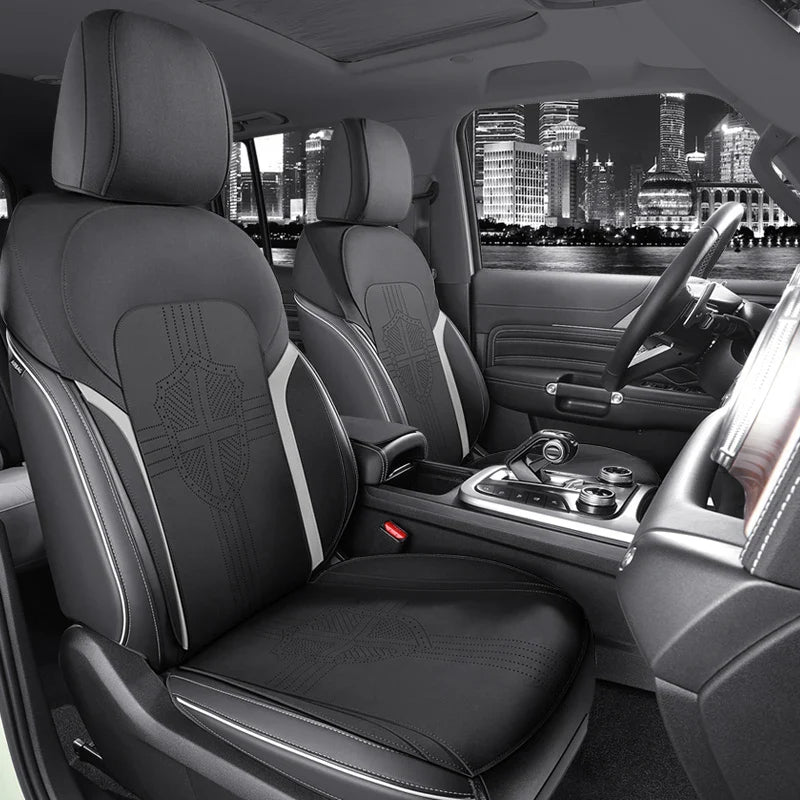 Half‑Cover Suede Car Seat Cushion Pads for Tank 300