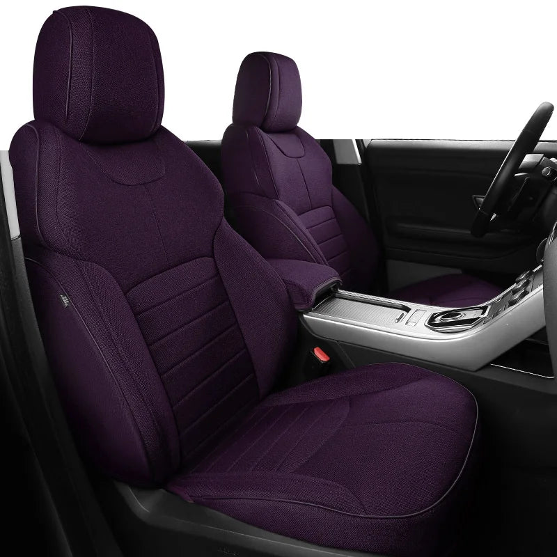 Flax Linen Seat Covers for Range Rover 2000