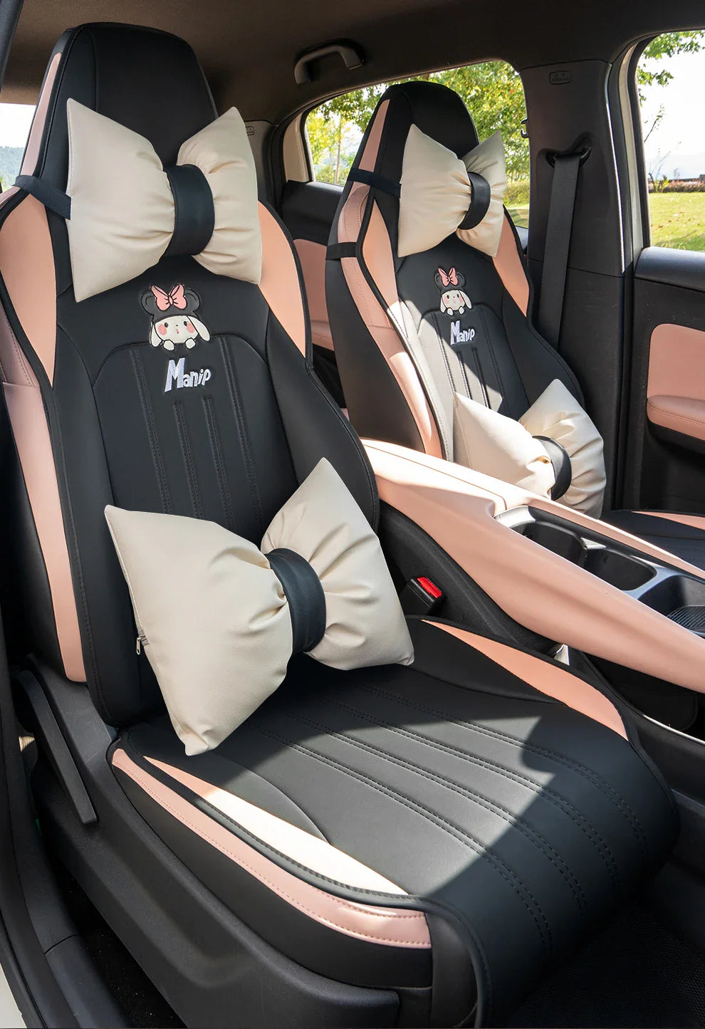 Half-Cover Leather Seat Cushion Pads for BYD Seagull