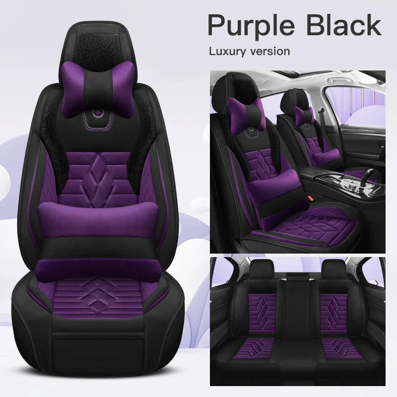Durable Pink Seat Covers for Winter – SUV Sedan